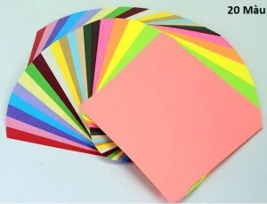 Giấy màu 2 mặt Giấy màu 2 mặt